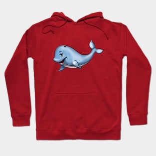 Whale t-shirt Hoodie